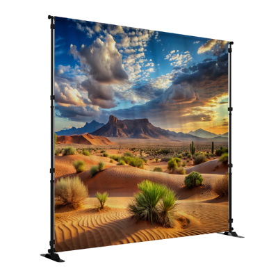 8'x10' Banner Backdrop Kit